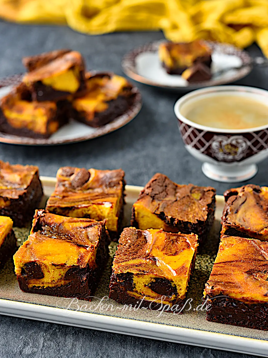 Kürbis-Brownies Kürbis-Brownies