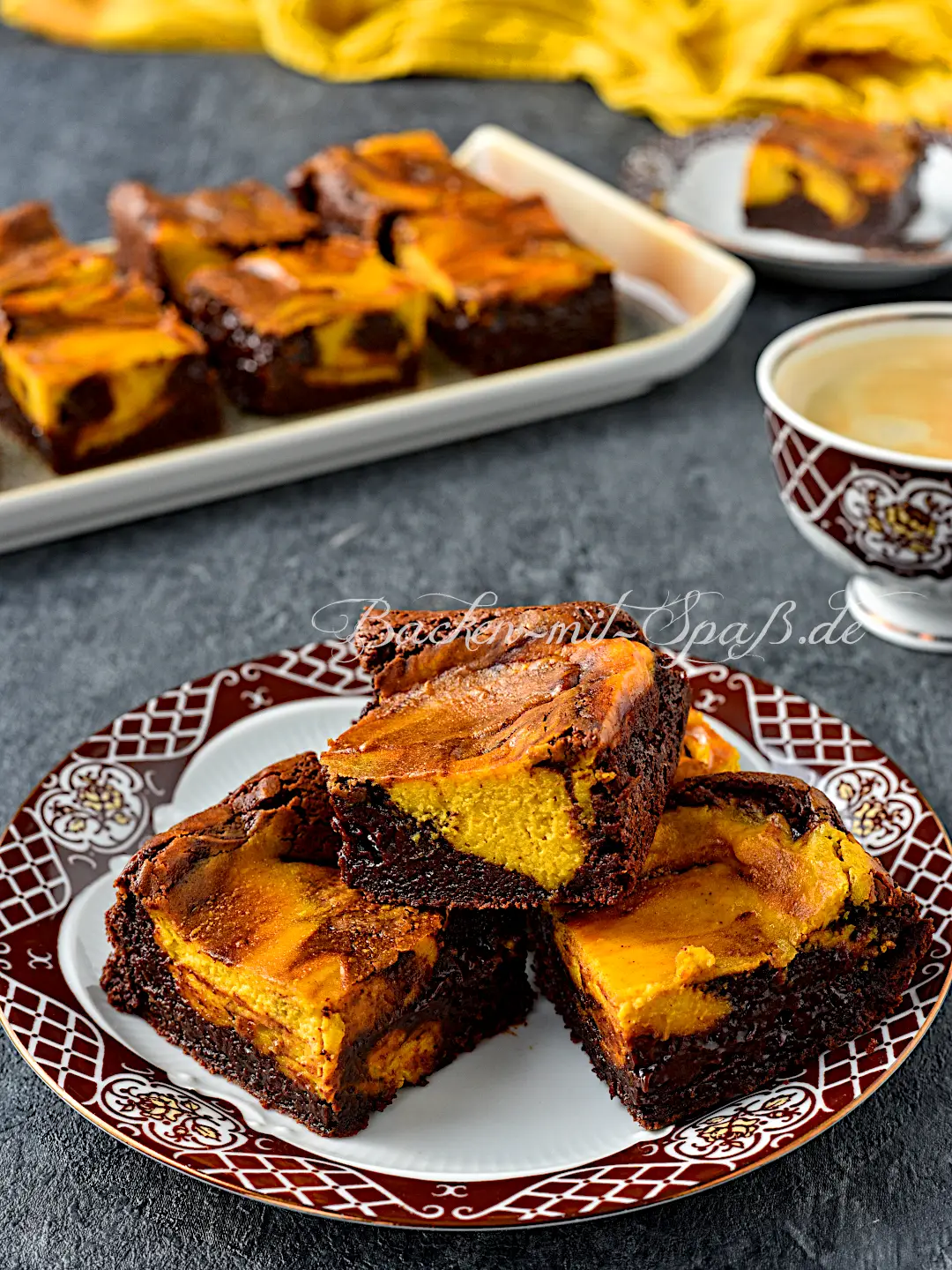 Kürbis-Brownies Kürbis-Brownies