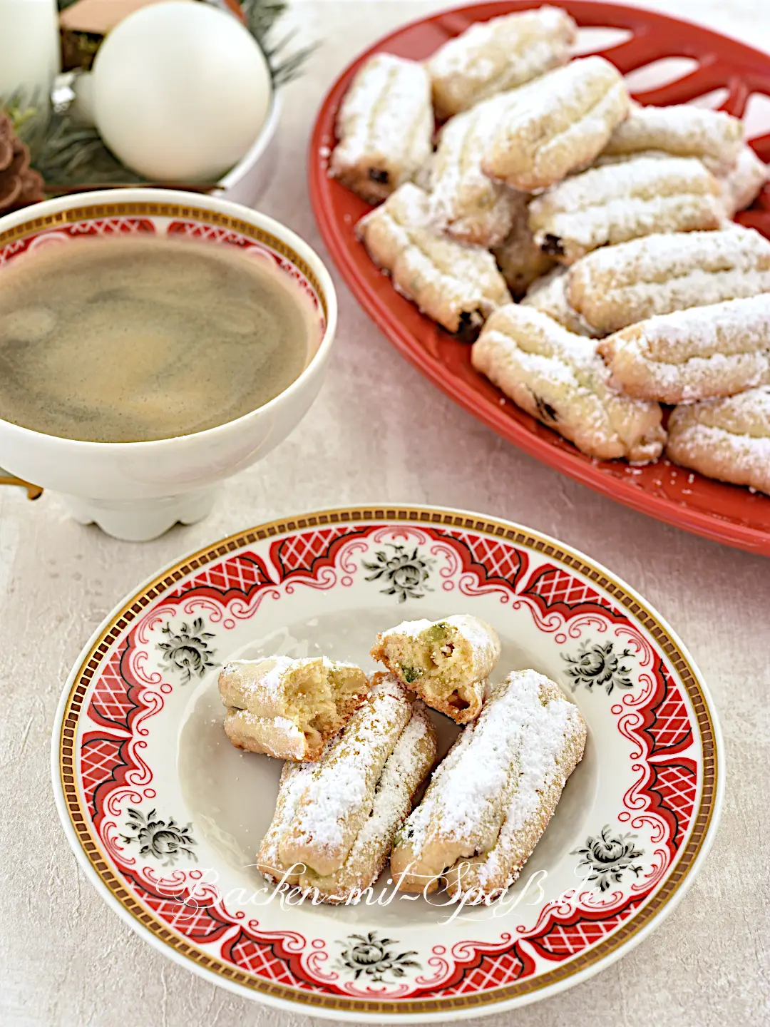 Mini-Stollen-Kekse Mini-Stollen-Kekse