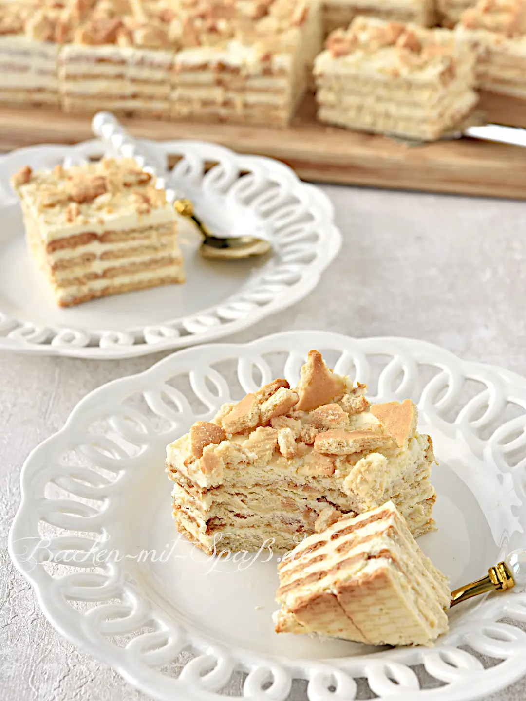 Milchmädchen-Kuchen ohne Backen