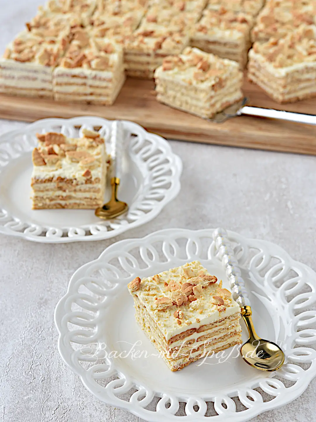 Milchmädchen-Kuchen ohne Backen