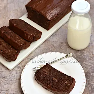 Schnelles glutenfreies Schoko-Bananenbrot