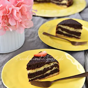 Zebrakuchen (Low Carb, Keto)