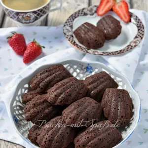 Schokoladen Madeleines
