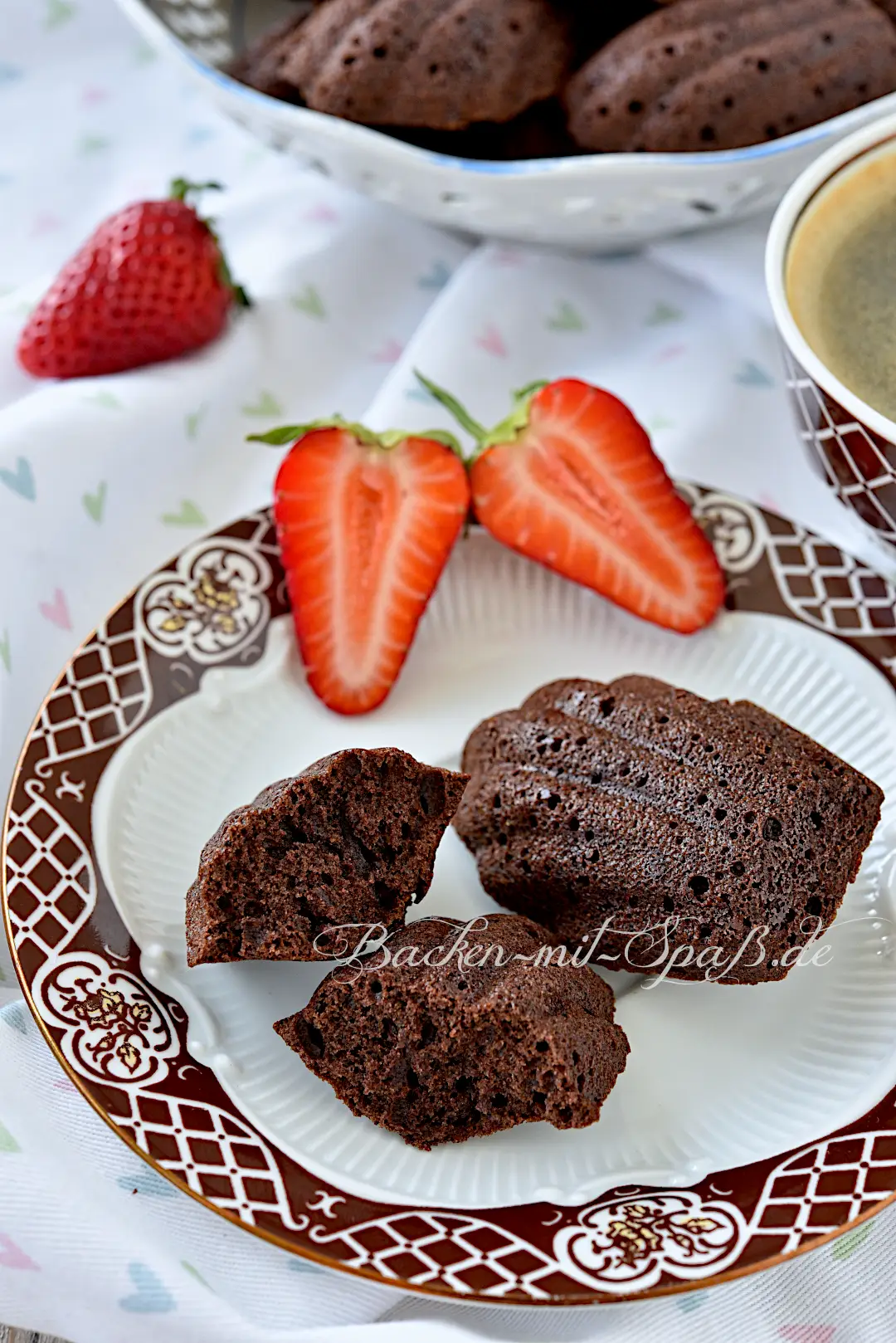 Schokoladen Madeleines