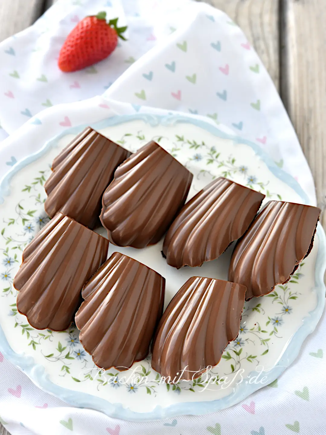 Schokoladen Madeleines