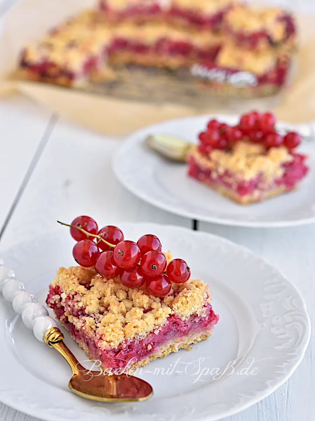 Johannisbeer-Streuselkuchen Johannisbeer-Streuselkuchen