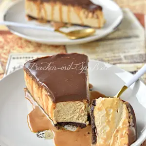 Snickers Cheesecake ohne Backen