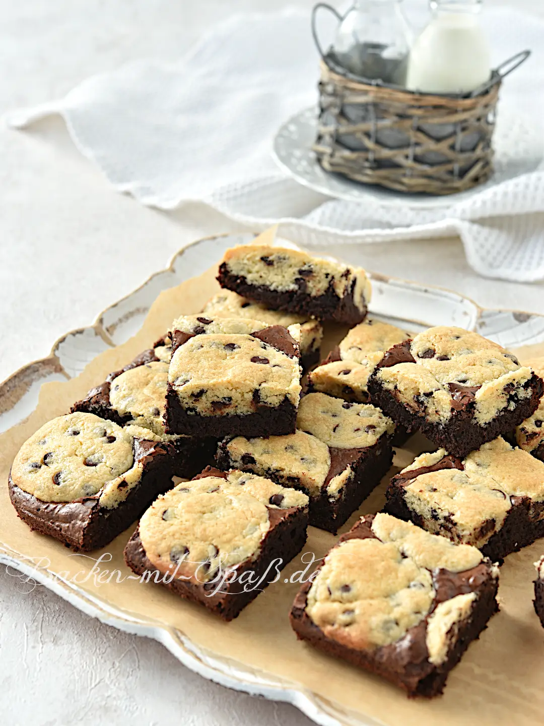 Brookie - Brownie mit Cookies