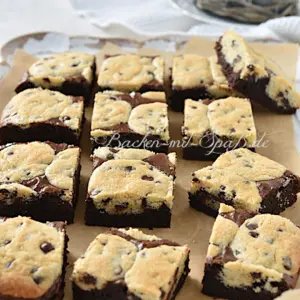 Brookie - Brownie mit Cookies