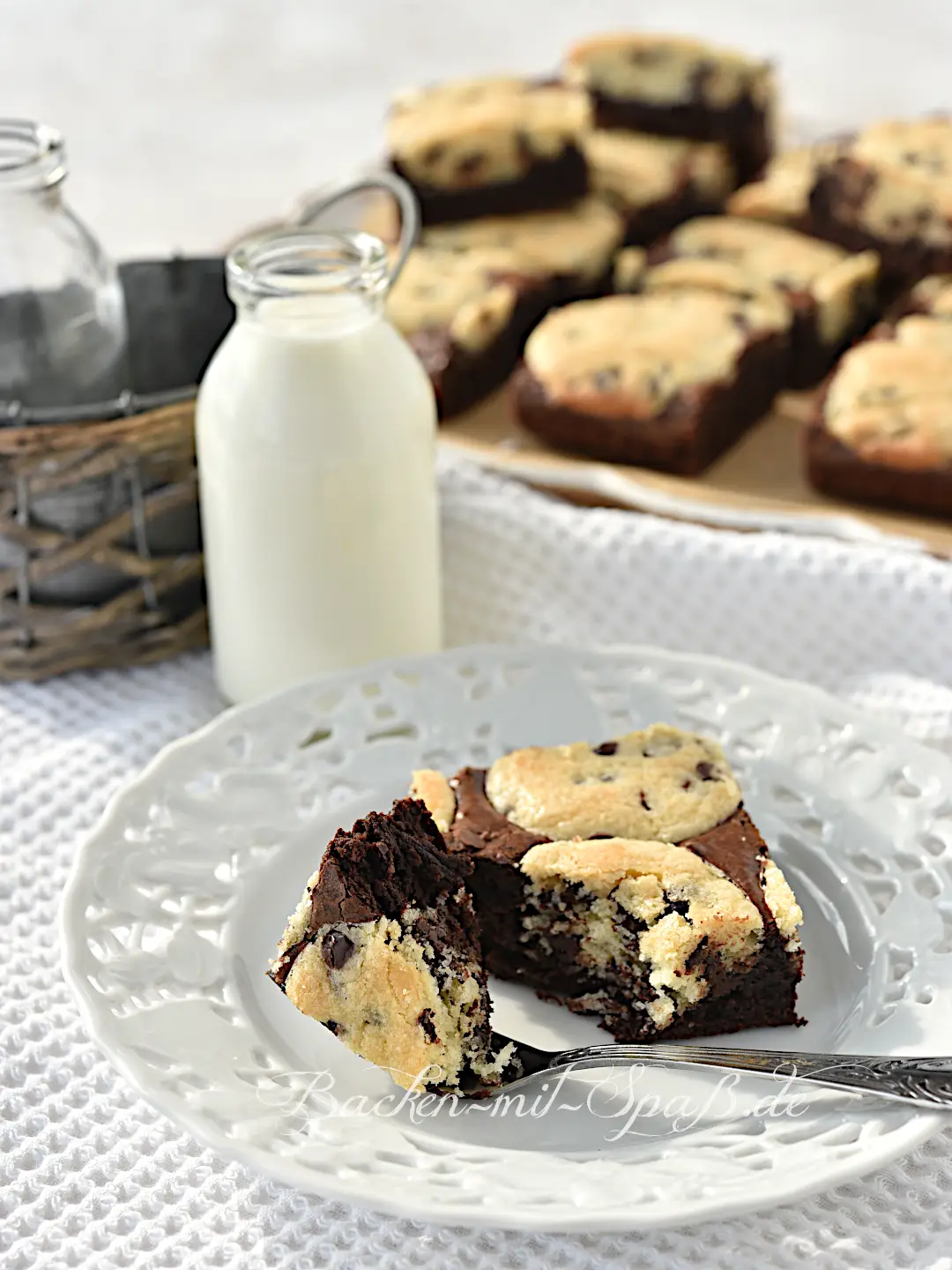Brookie - Brownie mit Cookies