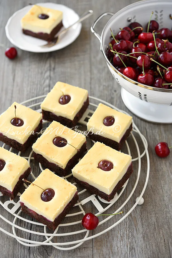 Kirschkuchen mit Quarkcreme