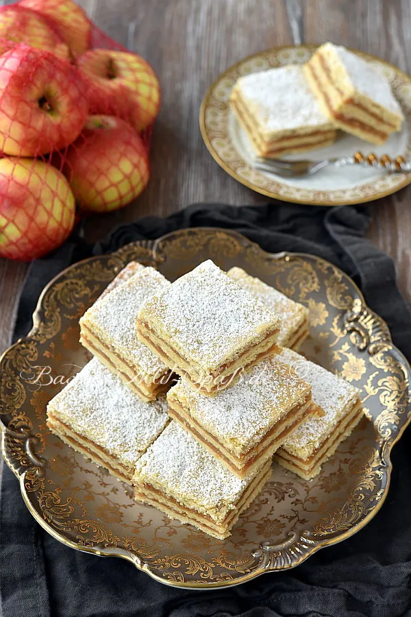 Doppelter Apfelkuchen