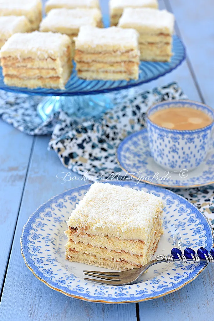 Rafaello-Kuchen mit Eierlikör ohne Backen