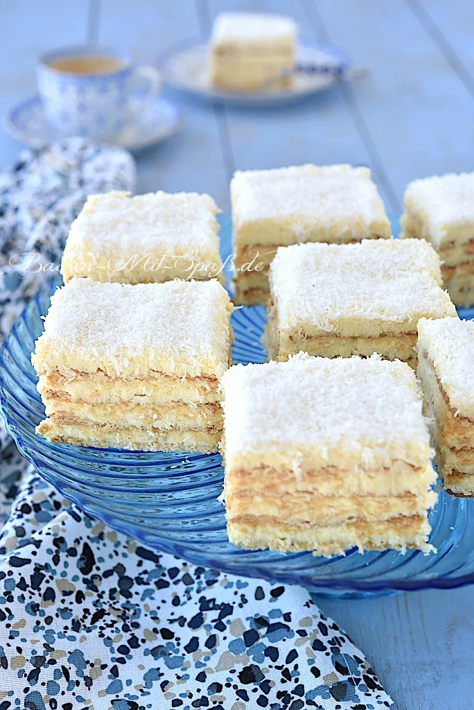 Rafaello-Kuchen mit Eierlikör ohne Backen