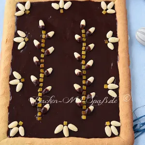 Mazurek mit Schokolade (Polnischer Osterkuchen)