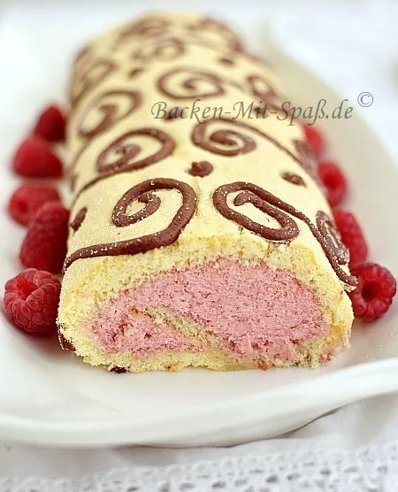 Himbeerroulade