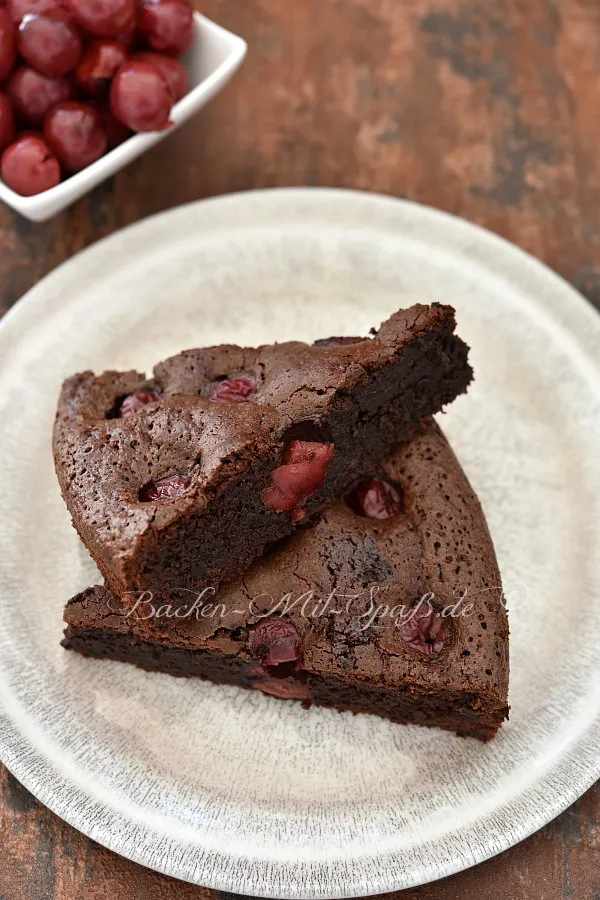 Kirsch-Brownie