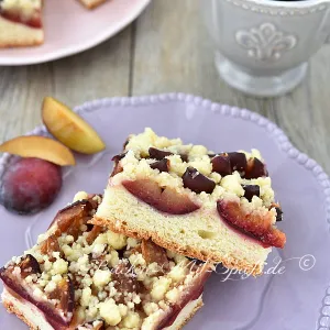 Zwetschgenkuchen mit Streusel