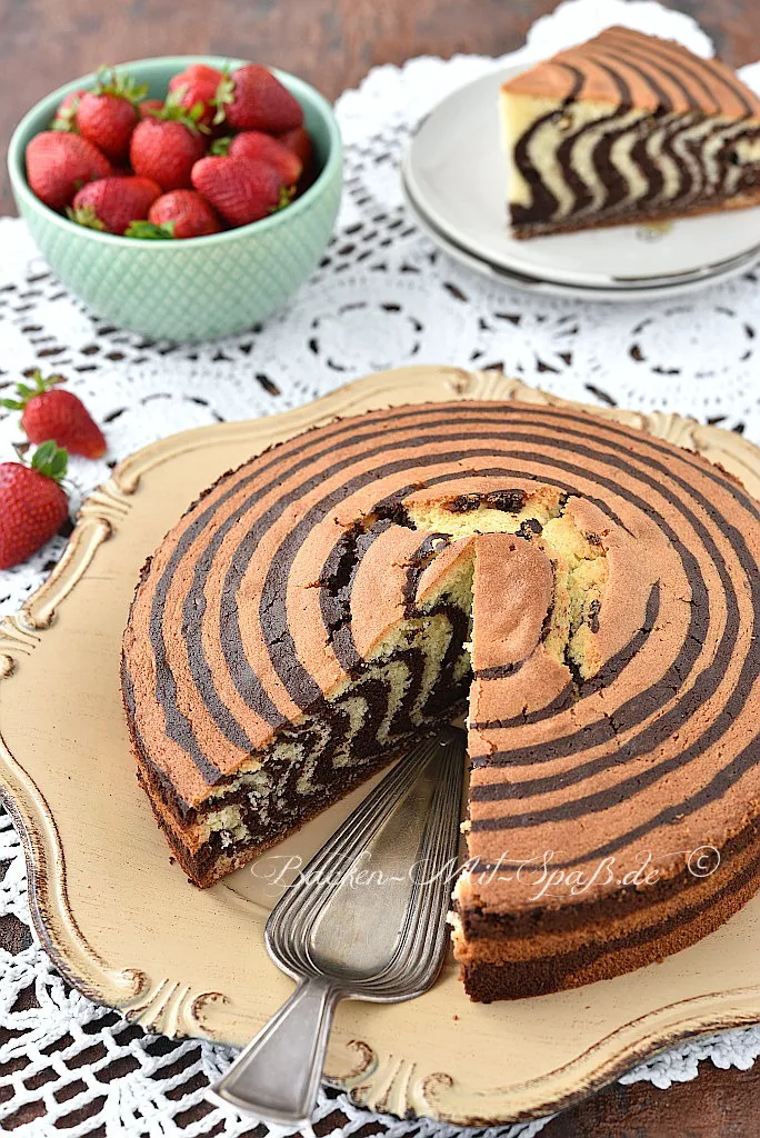 Zebrakuchen