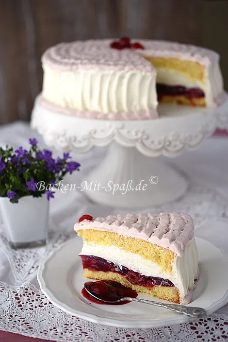 Kirsch- Mascarpone- Torte