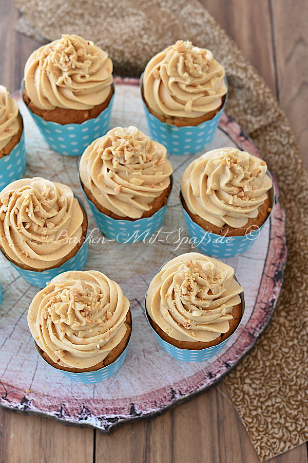 Erdnussbutter- Cupcakes