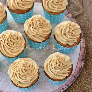 Erdnussbutter- Cupcakes