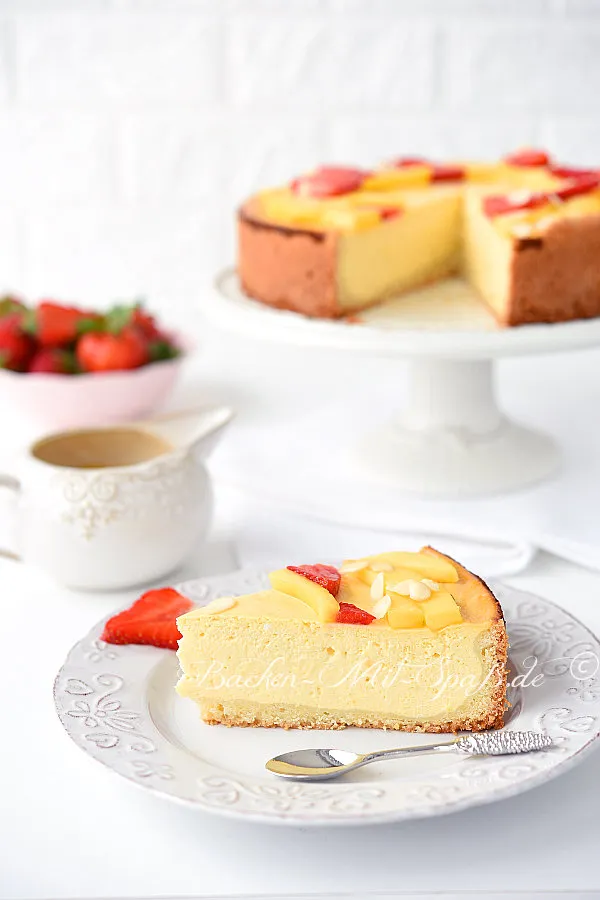 Mango- Käsekuchen