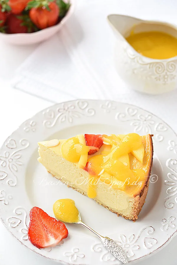 Mango- Käsekuchen