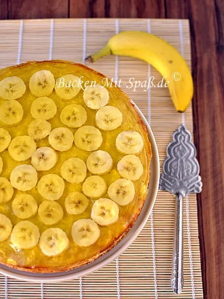 Bananen-Käsekuchen