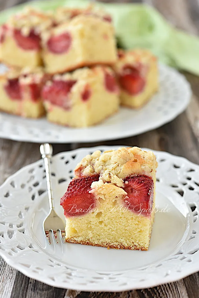 Erdbeer- Streuselkuchen