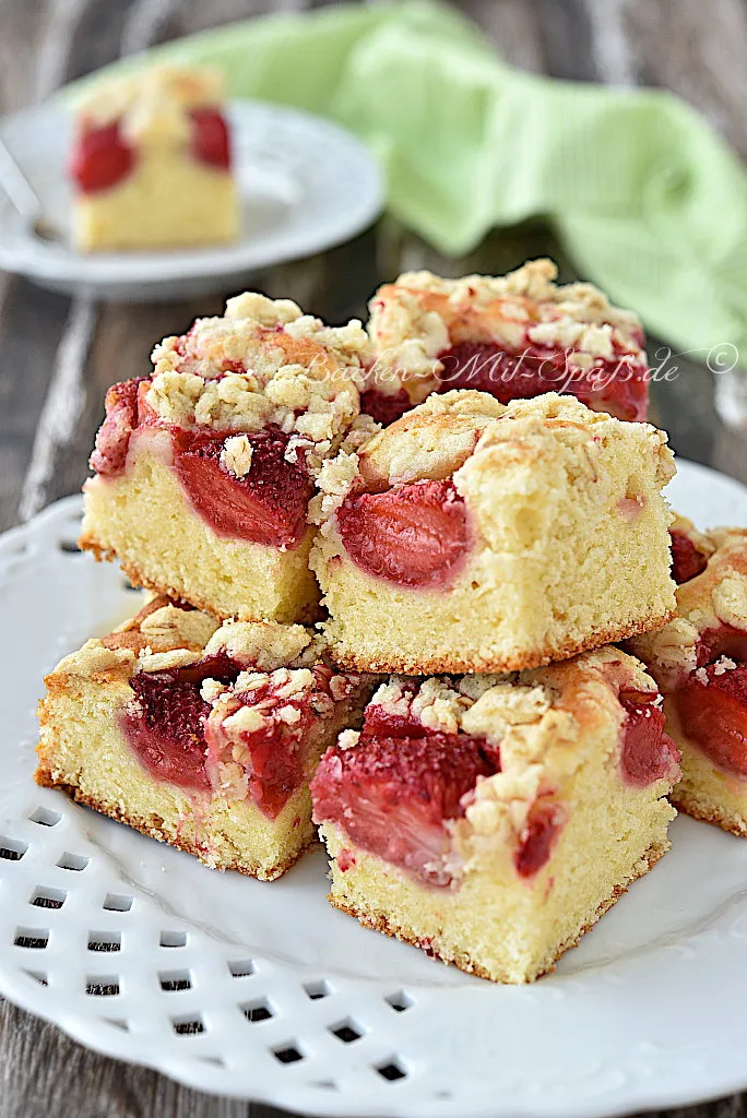 Erdbeer- Streuselkuchen