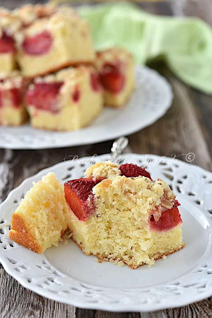 Erdbeer- Streuselkuchen