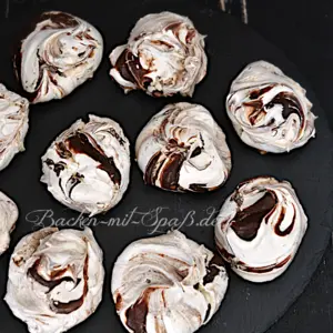 Schoko-Swirl-Baiser