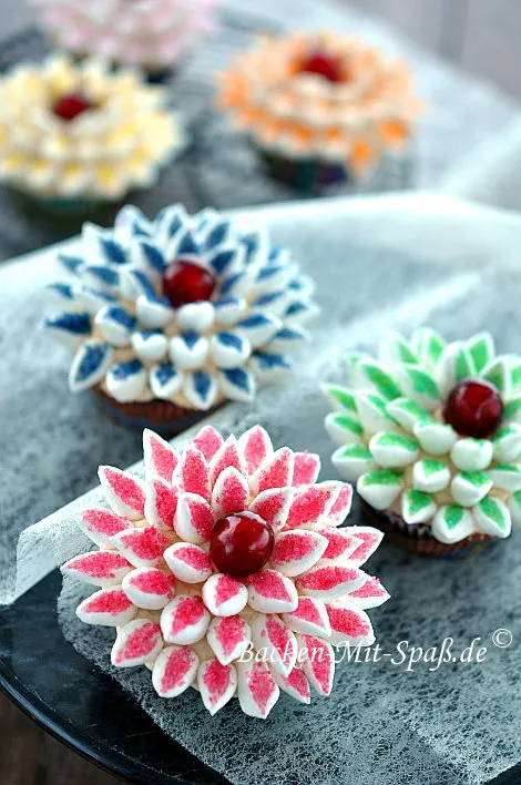 Blumen- Cupcakes