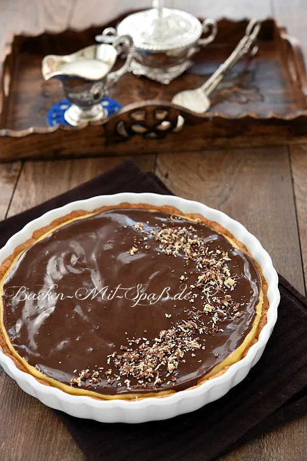 Tarte mit Creme patissiere und Mascarpone