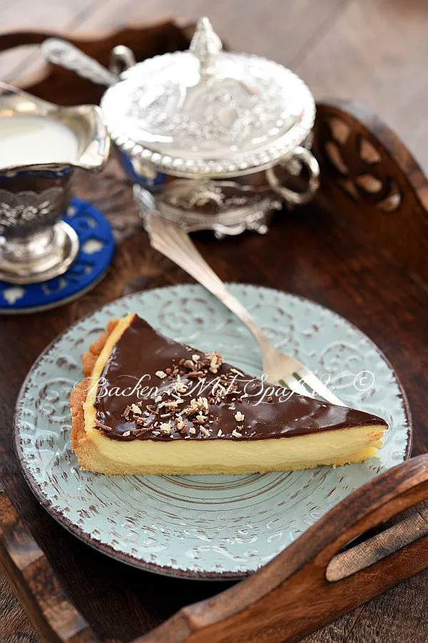 Tarte mit Creme patissiere und Mascarpone