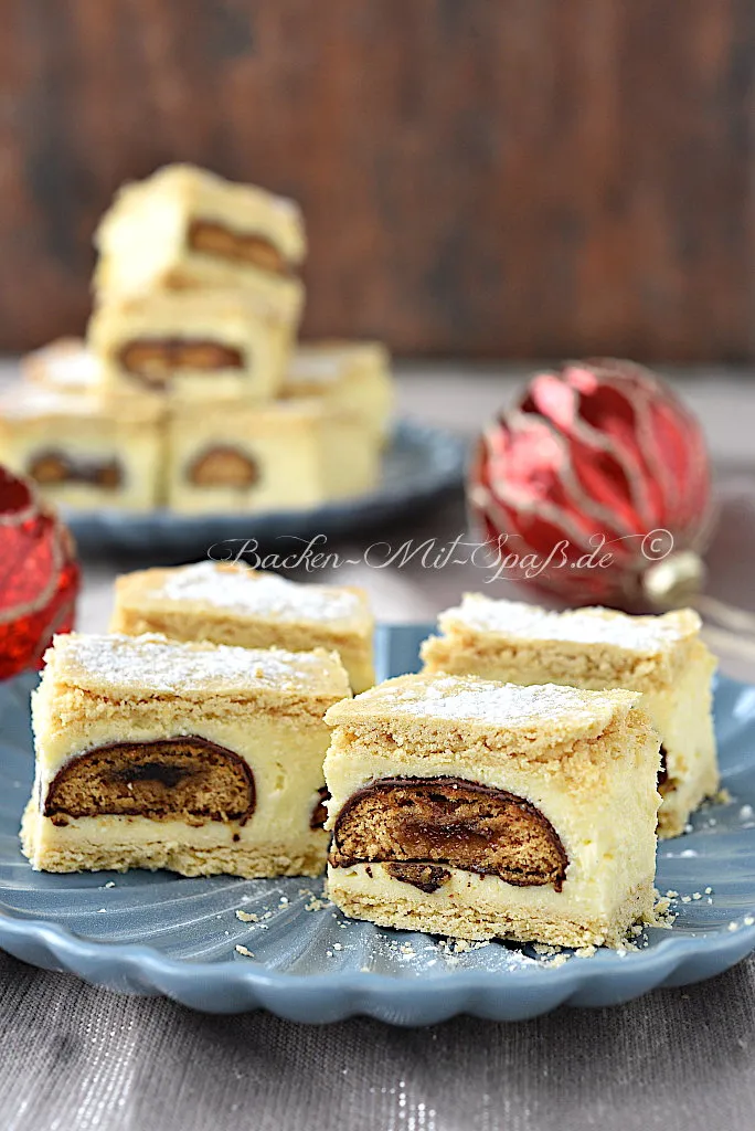 Gekochter Käsekuchen mit Lebkuchen