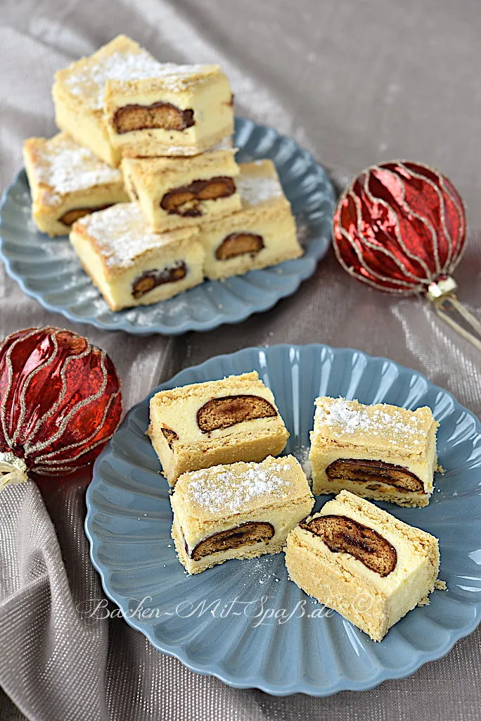 Gekochter Käsekuchen mit Lebkuchen