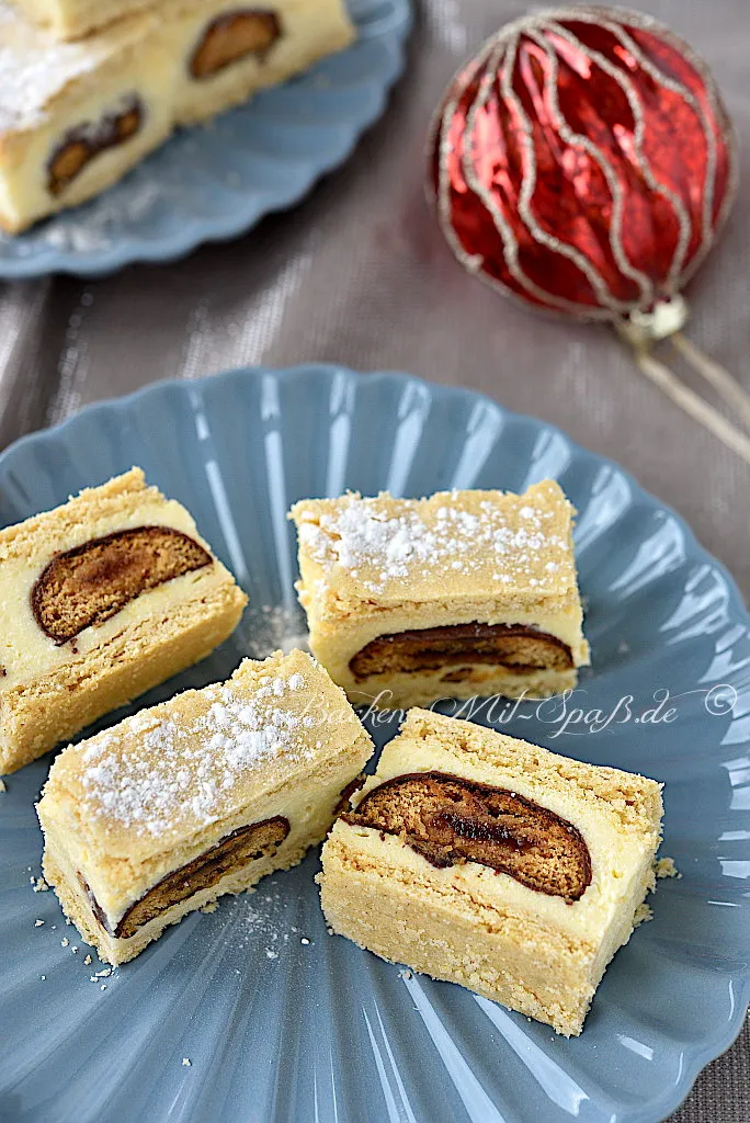 Gekochter Käsekuchen mit Lebkuchen