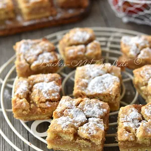 Gedeckter Apfelkuchen