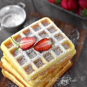 Glutenfreie Maiswaffeln