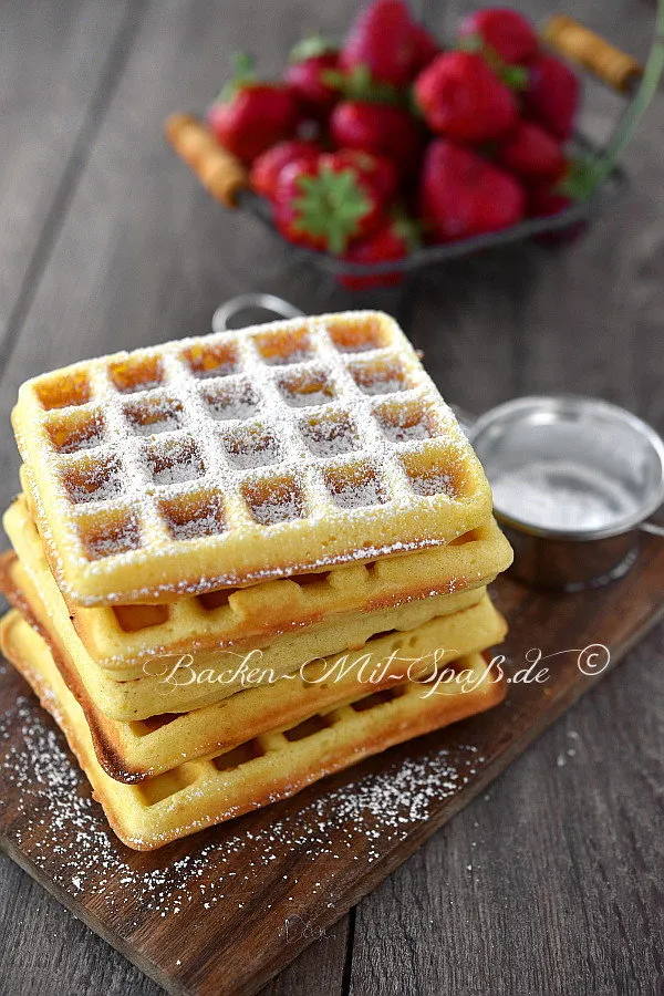 Glutenfreie Maiswaffeln