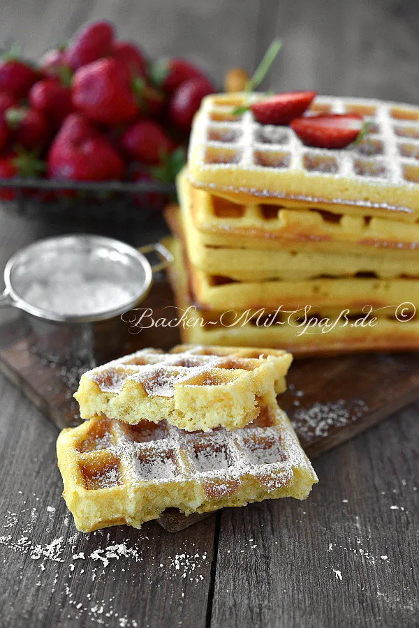 Glutenfreie Maiswaffeln