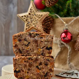 Früchtebrot (glutenfrei, vegan)