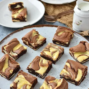 Cheesecake-Brownies