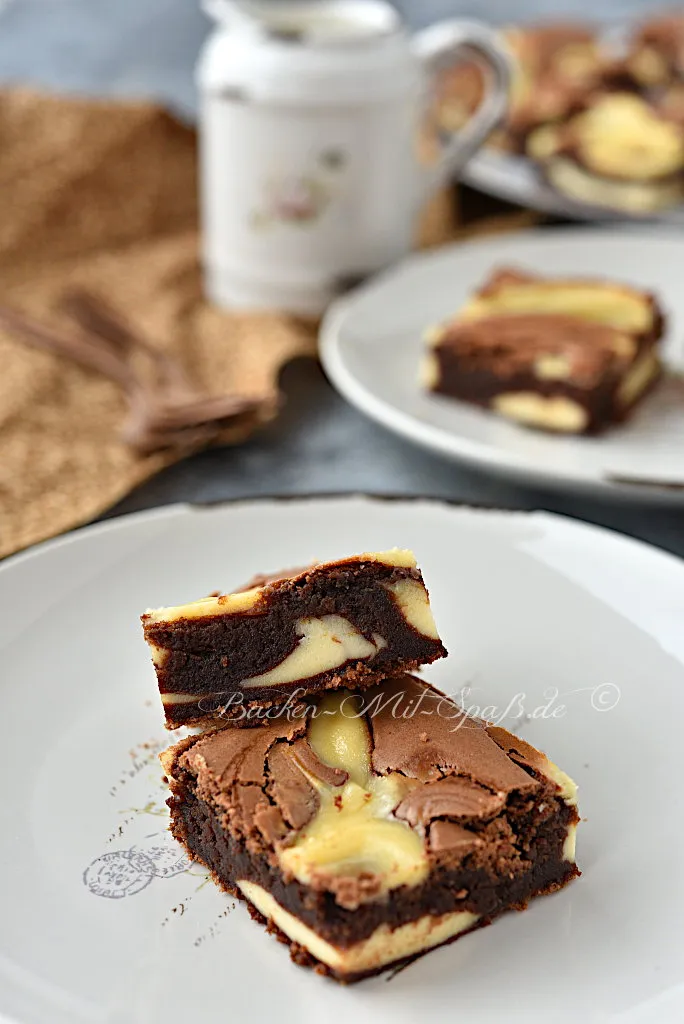 Cheesecake-Brownies