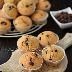 Muffins mit Schokostückchen