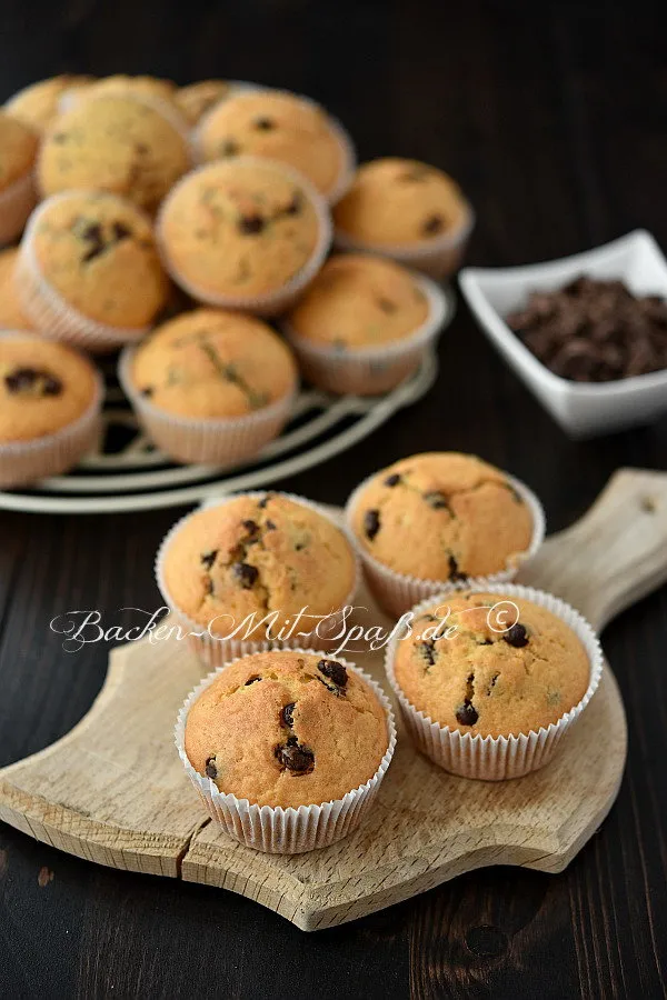 Muffins mit Schokostückchen