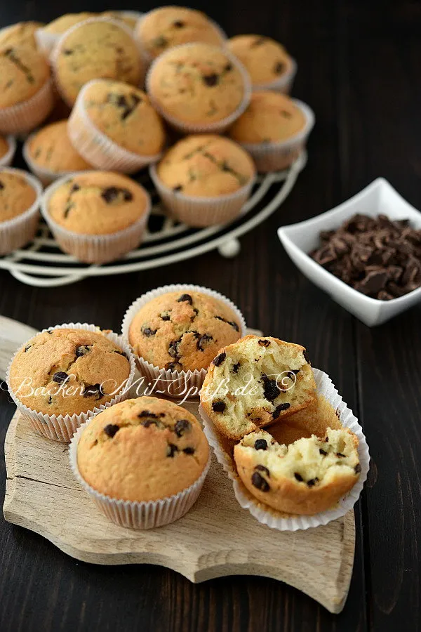 Muffins mit Schokostückchen